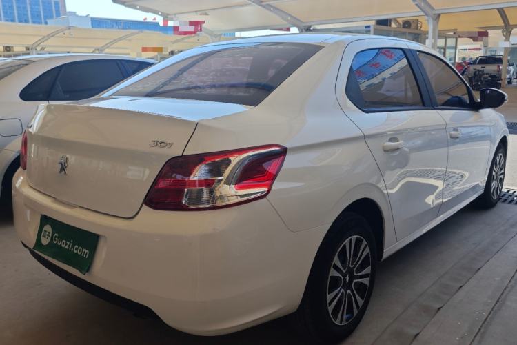 Used Peugeot 301 2016 1.6L Manual Happiness Edition Rear Right 45 Deg