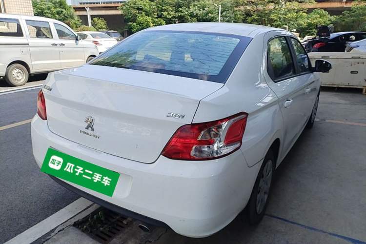 Used Peugeot 301 2016 1.6L Manual Happiness Edition Rear Right 45 Deg