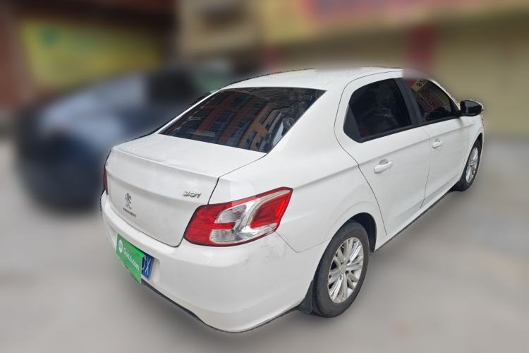 Used Peugeot 301 2016 1.6L Manual Comfort Edition Rear Right 45 Deg