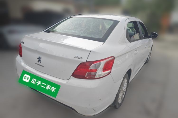 Used Peugeot 301 2016 1.6L Manual Comfort Edition Rear Right 45 Deg