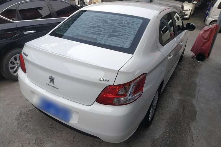 Used Peugeot 301 2016 1.6L Manual Happiness Edition Rear Right 45 Deg