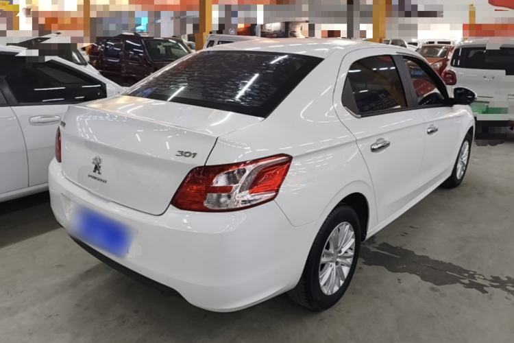 Used Peugeot 301 2016 1.6L Manual Happiness Edition Rear Right 45 Deg