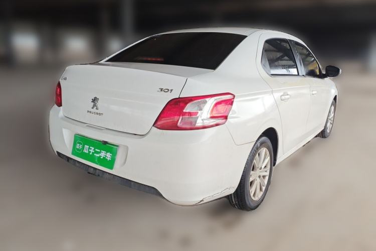 Used Peugeot 301 2016 1.6L Manual Comfort Edition Rear Right 45 Deg