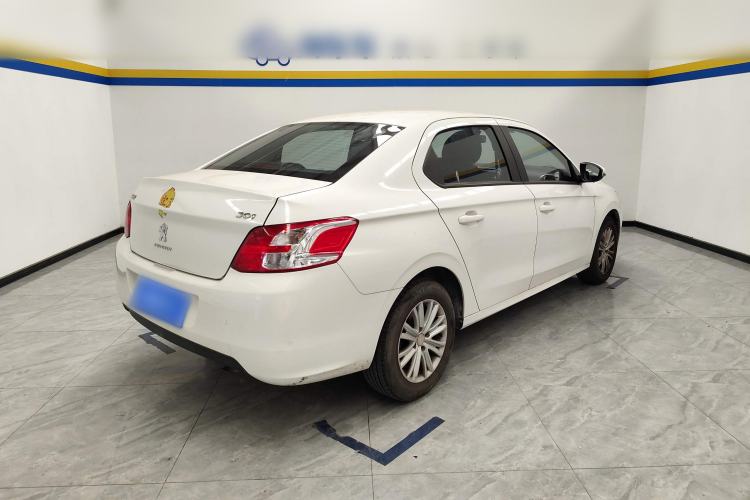 Used Peugeot 301 2016 1.6L Manual Comfort Edition Rear Right 45 Deg