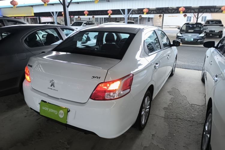 Used Peugeot 301 2016 1.6L Manual Comfort Edition Rear Right 45 Deg