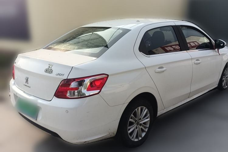 Used Peugeot 301 2016 1.6L Manual Comfort Edition Rear Right 45 Deg