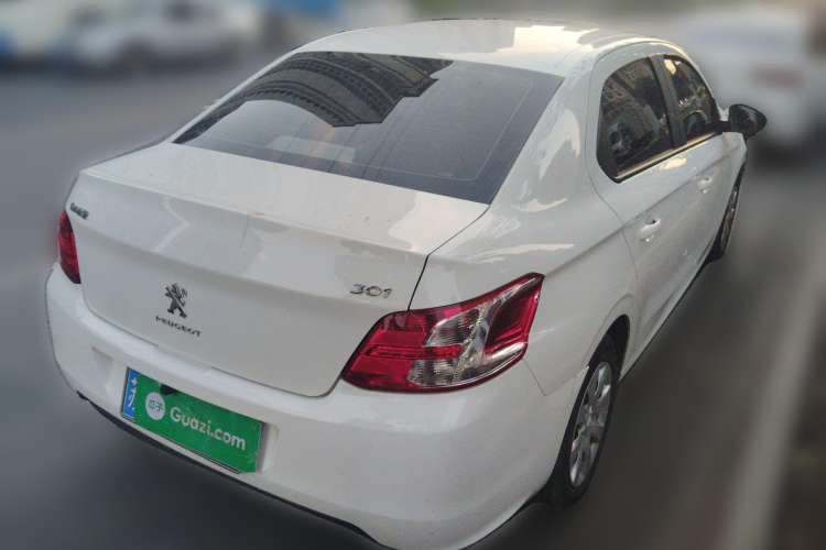 Used Peugeot 301 2016 1.6L Manual Comfort Edition Rear Right 45 Deg