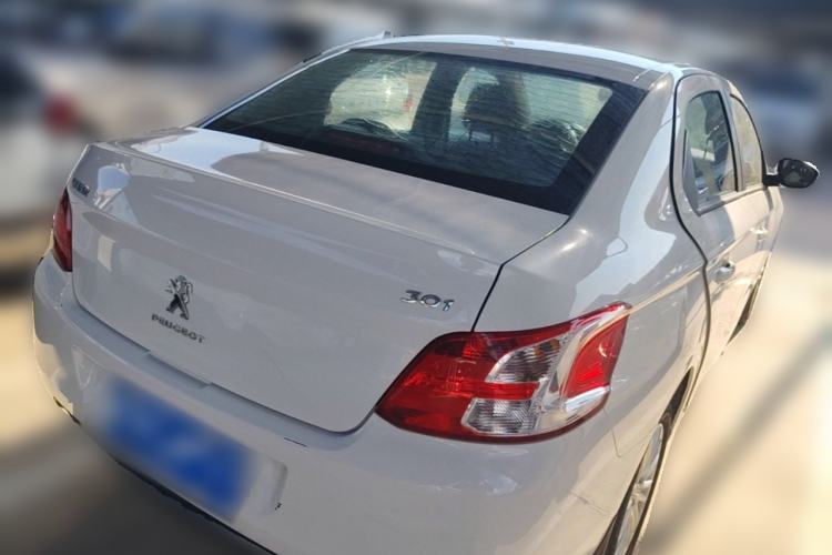 Used Peugeot 301 2016 1.6L Automatic Comfort Edition Rear Right 45 Deg