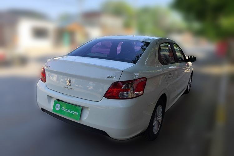 Used Peugeot 301 2016 1.6L Manual Comfort Edition Rear Right 45 Deg