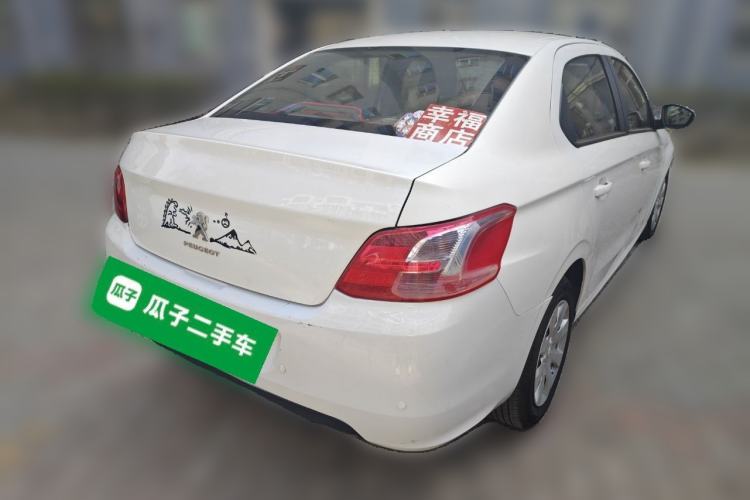 Used Peugeot 301 2016 1.6L Automatic Comfort Edition Rear Right 45 Deg
