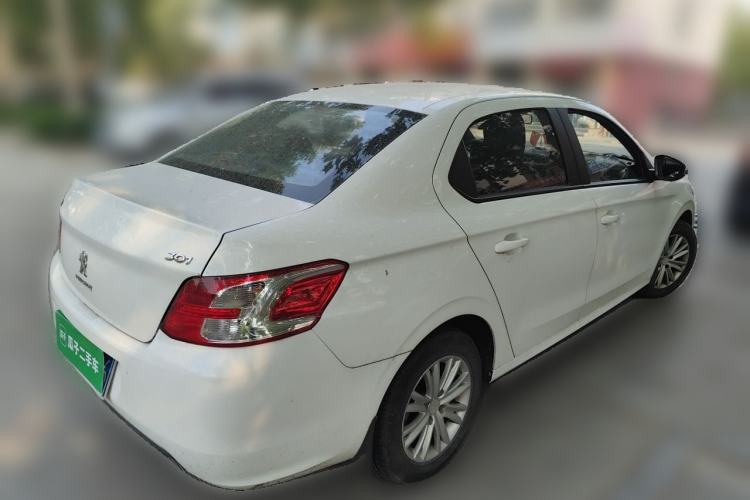 Used Peugeot 301 2016 1.6L Manual Comfort Edition Rear Right 45 Deg