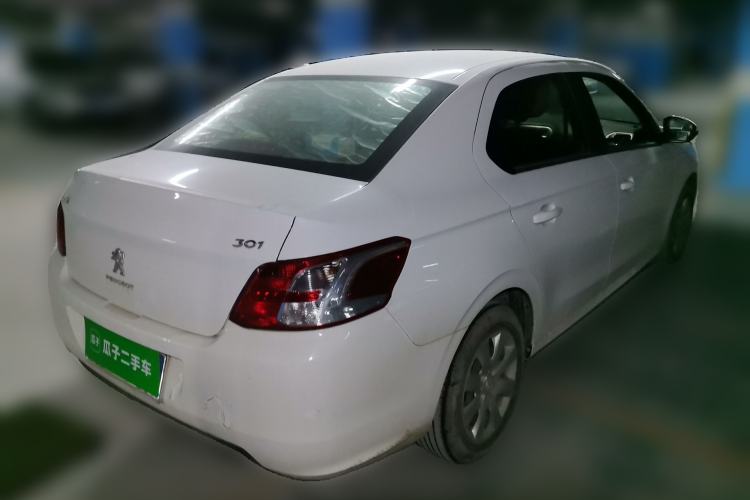 Used Peugeot 301 2016 1.6L Manual Comfort Edition Rear Right 45 Deg