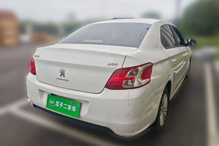 Used Peugeot 301 2016 1.6L Manual Comfort Edition Rear Right 45 Deg