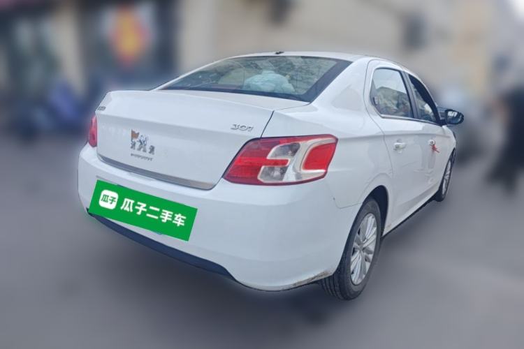 Used Peugeot 301 2016 1.6L Automatic Comfort Edition Rear Right 45 Deg