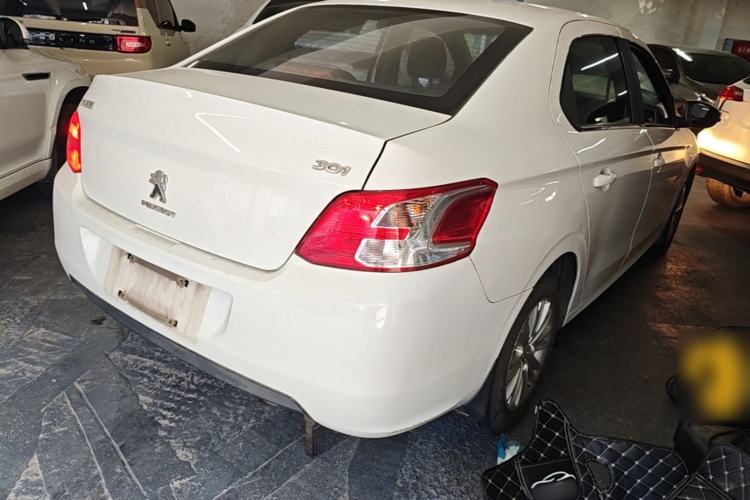 Used Peugeot 301 2016 1.6L Manual Comfort Edition Rear Right 45 Deg