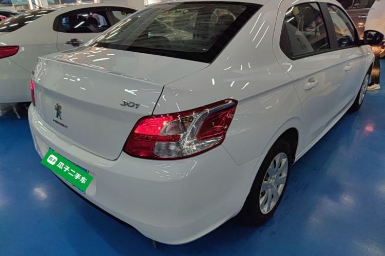 Used Peugeot 301 2016 1.6L Automatic Comfort Edition Rear Right 45 Deg