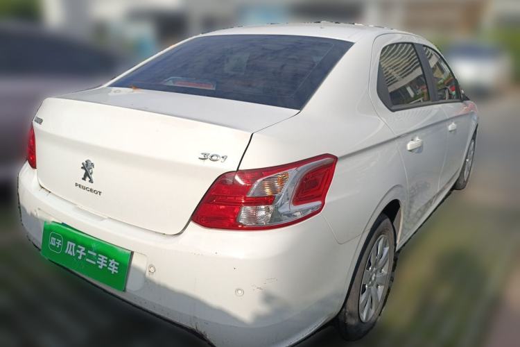 Used Peugeot 301 2016 1.6L Manual Comfort Edition Rear Right 45 Deg