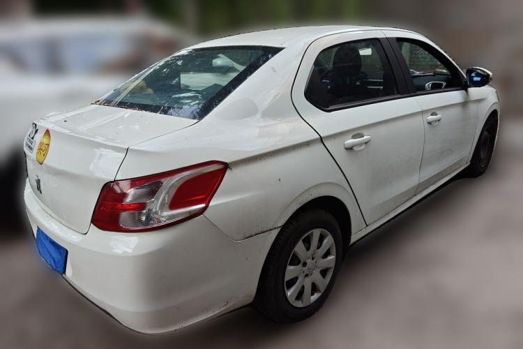 Used Peugeot 301 2016 1.6L Automatic Comfort Edition Rear Right 45 Deg