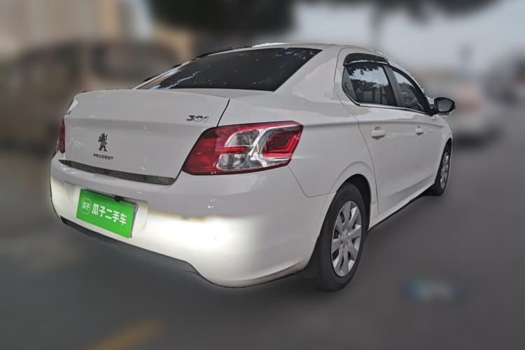 Used Peugeot 301 2016 1.6L Manual Comfort Edition Rear Right 45 Deg