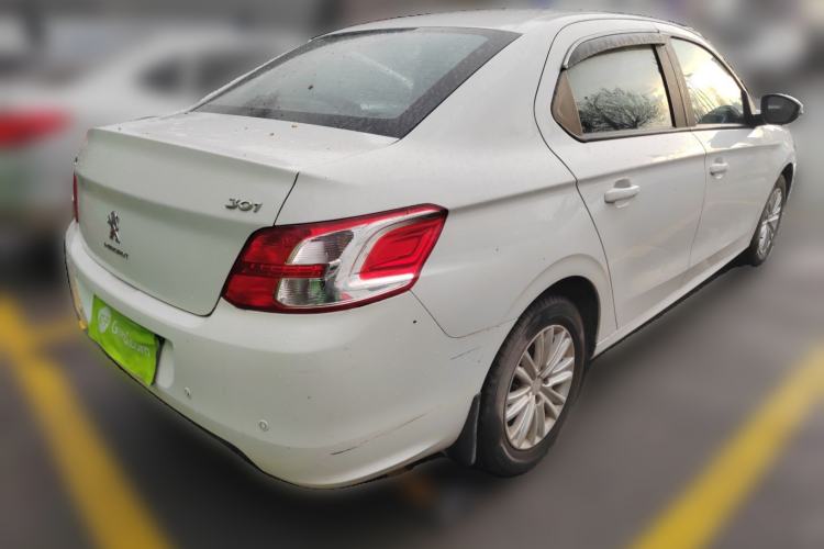 Used Peugeot 301 2016 1.6L Manual Comfort Edition Rear Right 45 Deg