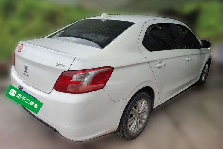 Used Peugeot 301 2016 1.6L Automatic Luxury Edition Rear Right 45 Deg
