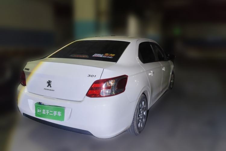 Used Peugeot 301 2016 1.6L Manual Happiness Edition Rear Right 45 Deg
