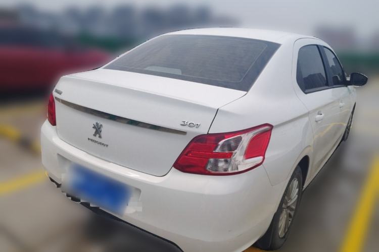 Used Peugeot 301 2016 1.6L Manual Comfort Edition Rear Right 45 Deg