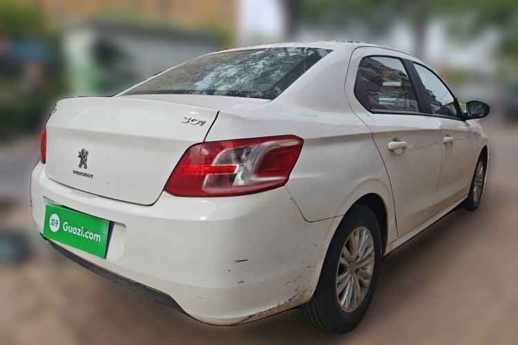 Used Peugeot 301 2016 1.6L Manual Comfort Edition Rear Right 45 Deg