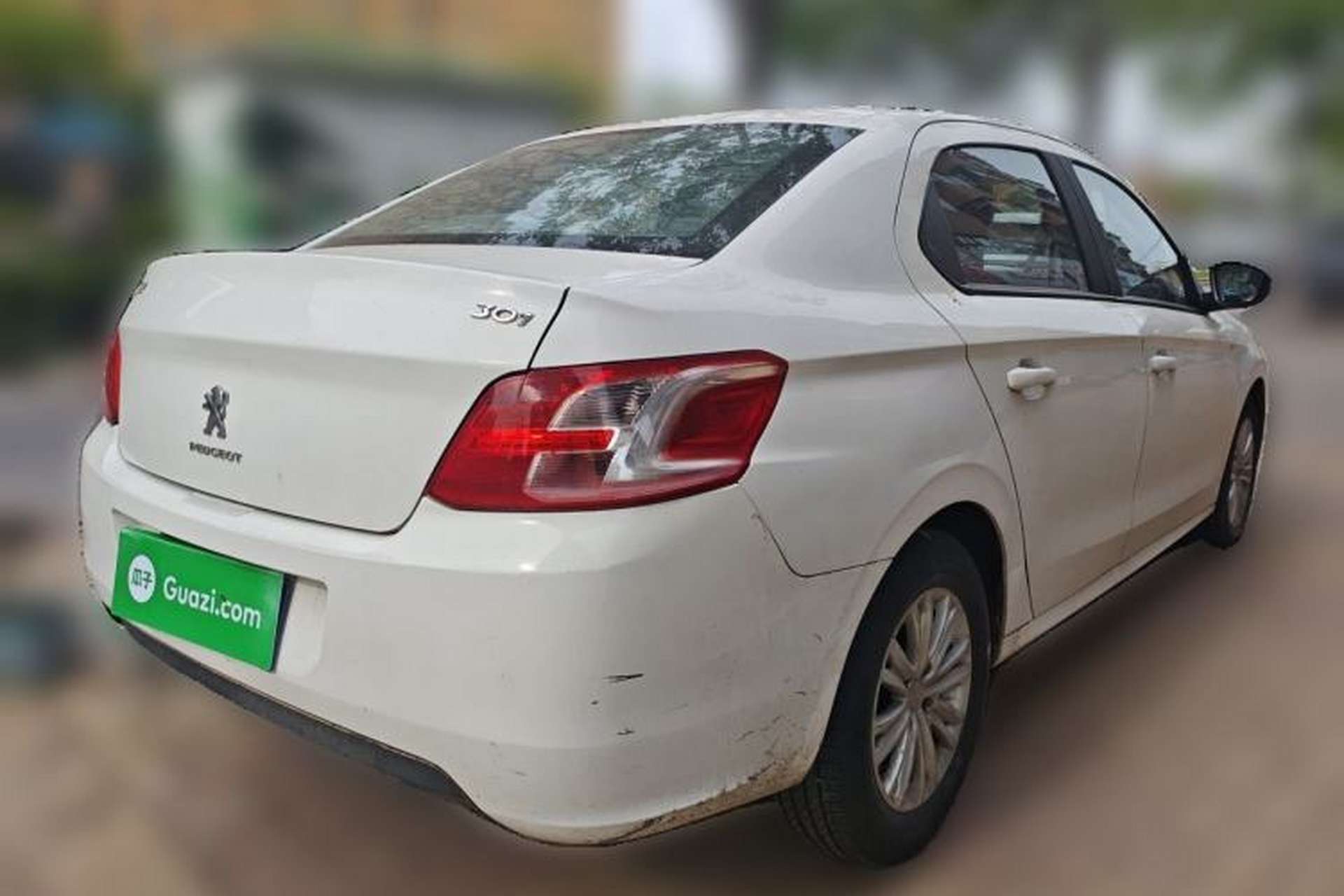 Used Peugeot 301 2016 1.6L Manual Comfort Edition Rear Right 45 Deg