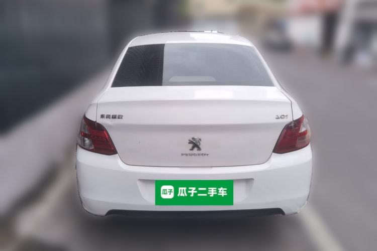 Used Peugeot 301 2016 1.6L Manual Comfort Edition Rear