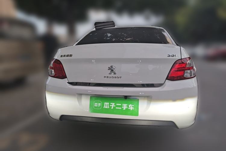 Used Peugeot 301 2016 1.6L Manual Comfort Edition Rear