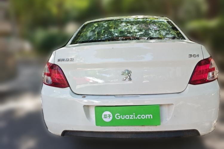 Used Peugeot 301 2016 1.6L Manual Comfort Edition Rear