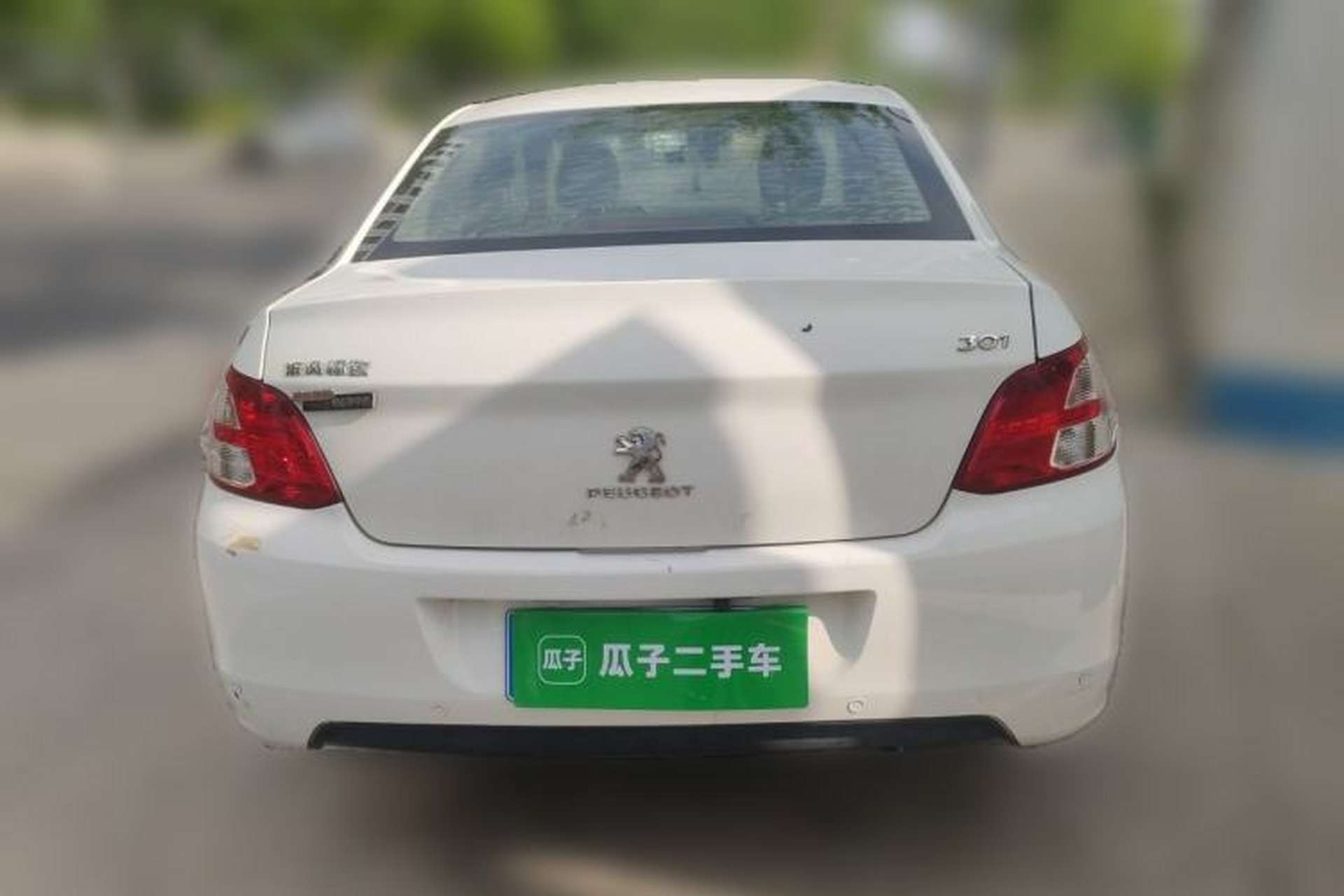 Used Peugeot 301 2016 1.6L Manual Comfort Edition Rear