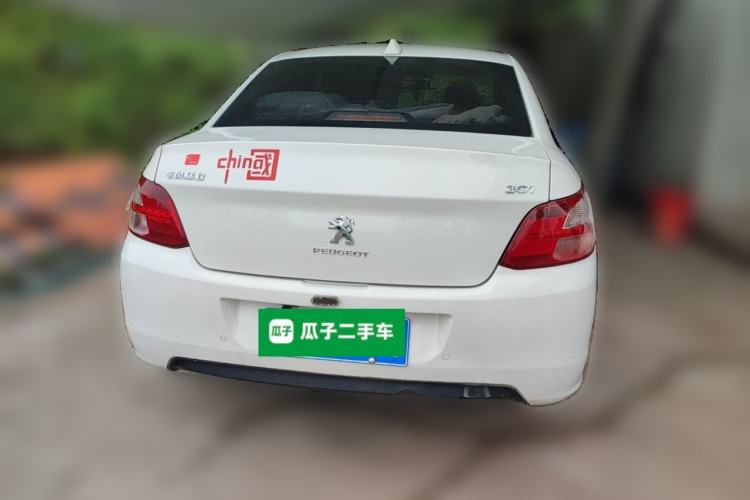 Used Peugeot 301 2016 1.6L Automatic Luxury Edition Rear