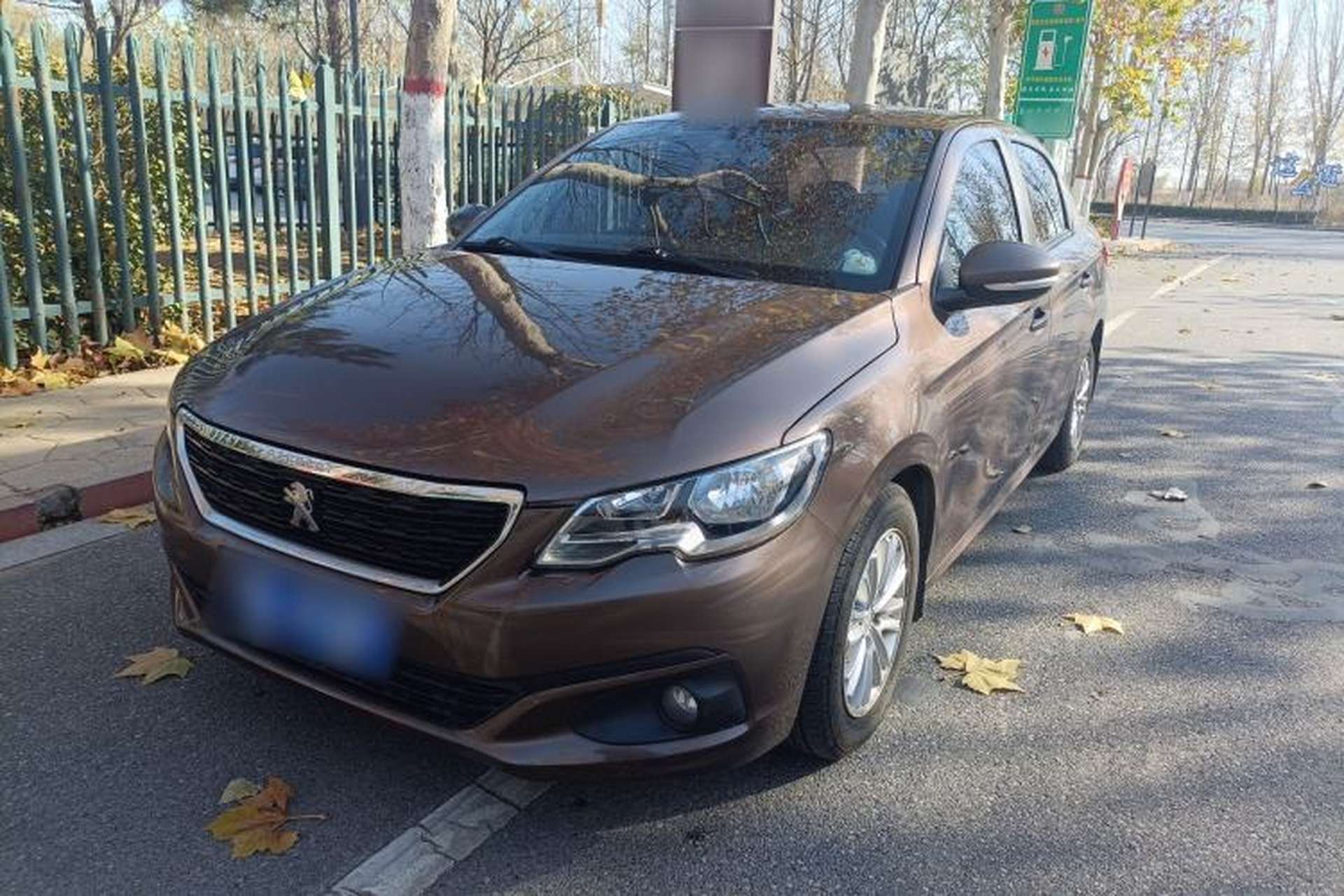 Used Peugeot 301 2017 1.6L Automatic Comfort Edition Front Left 45 Deg