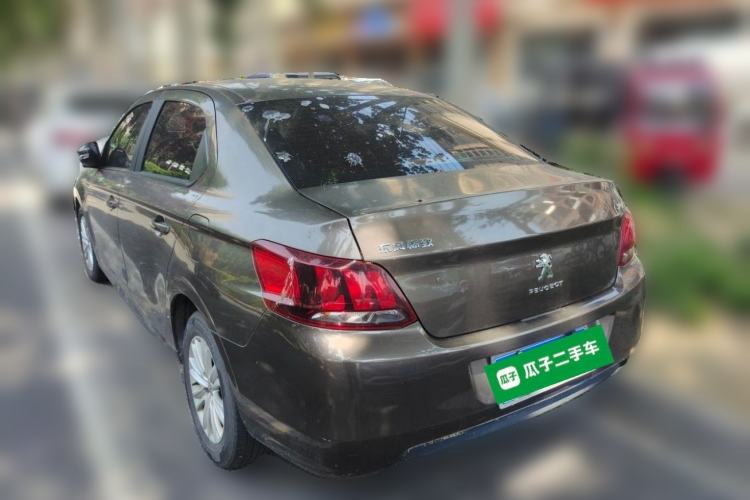 Used Peugeot 301 2017 1.6L Manual Comfort Edition Rear Left 45 Deg