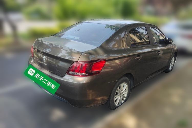 Used Peugeot 301 2017 1.6L Manual Comfort Edition Rear Right 45 Deg