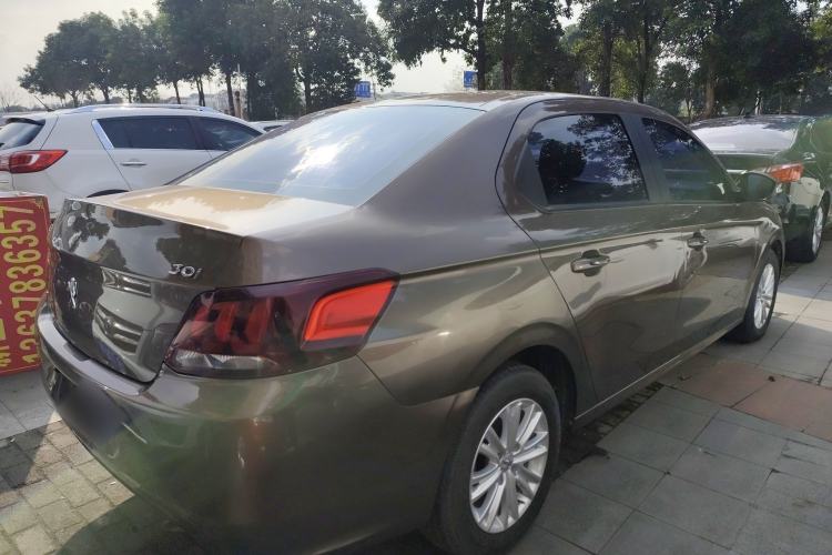 Used Peugeot 301 2017 1.6L Manual Comfort Edition Rear Right 45 Deg
