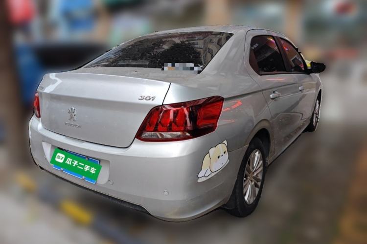 Used Peugeot 301 2017 1.6L Manual Comfort Edition Rear Right 45 Deg