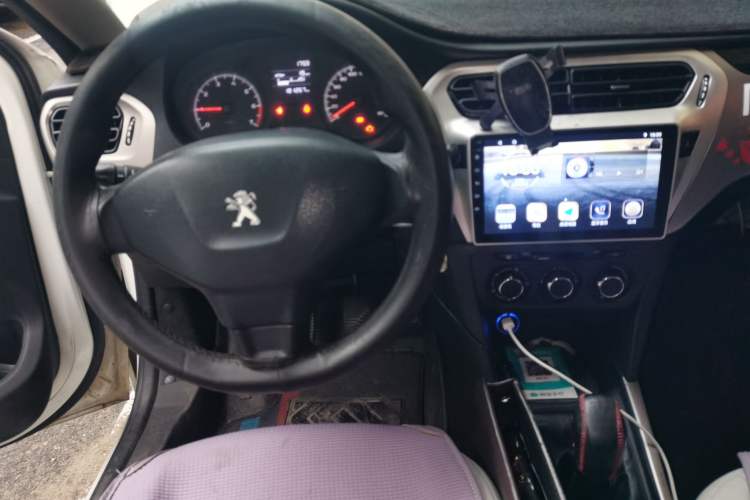 Used Peugeot 301 2017 1.6L Manual Comfort Edition Audio And AC Panel