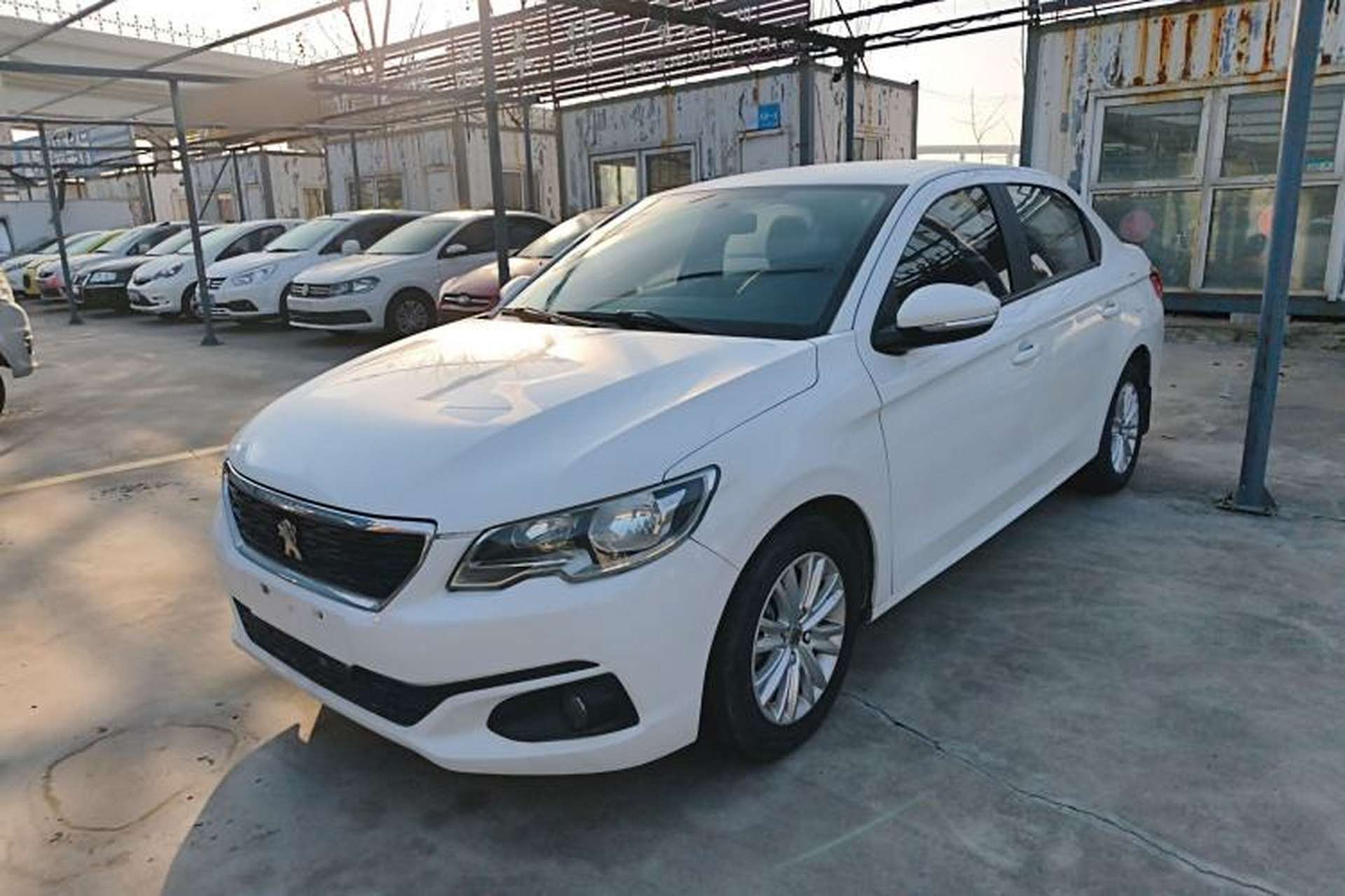 Used Peugeot 301 2017 1.6L Automatic Comfort Edition Front Left 45 Deg