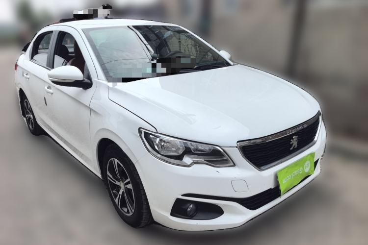 Used Peugeot 301 2017 1.6L Automatic Comfort Edition Front Right 45 Deg