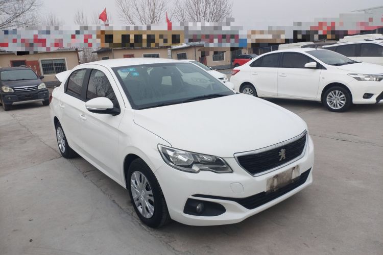 Used Peugeot 301 2017 1.6L Manual Comfort Edition Front Right 45 Deg