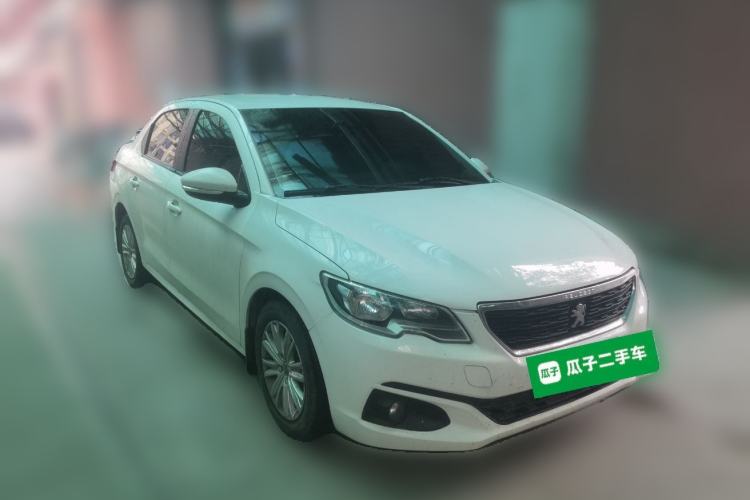 Used Peugeot 301 2017 1.6L Automatic Comfort Edition Front Right 45 Deg