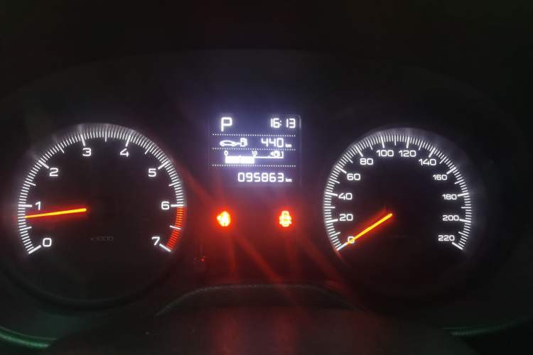 Used Peugeot 301 2017 1.6L Automatic Comfort Edition Instrument Cluster