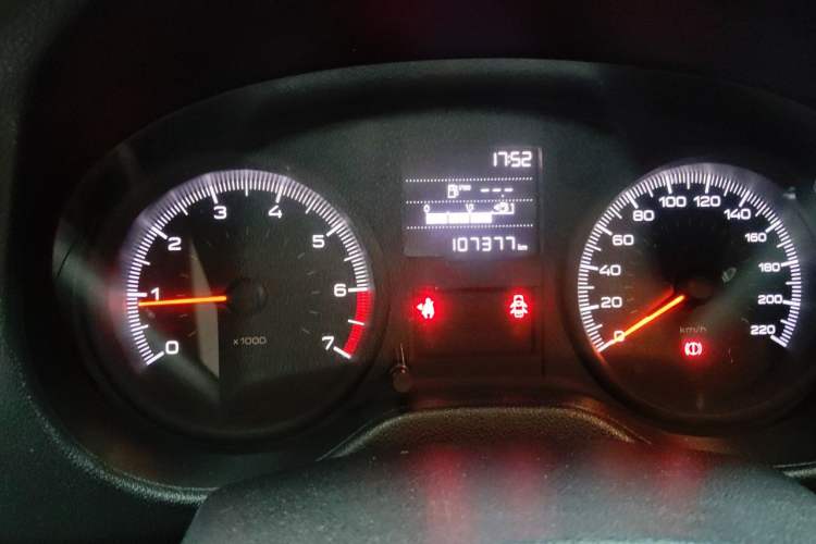 Used Peugeot 301 2017 1.6L Manual Comfort Edition Instrument Cluster
