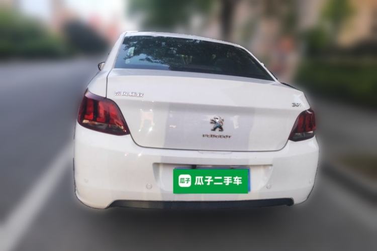 Used Peugeot 301 2017 1.6L Automatic Comfort Edition Rear