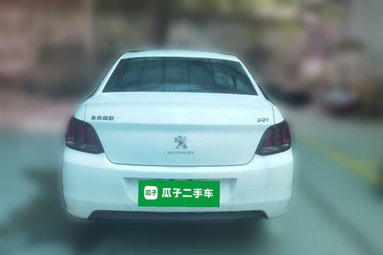 Used Peugeot 301 2017 1.6L Automatic Comfort Edition Rear