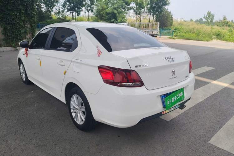 Used Peugeot 301 2017 1.6L Manual Comfort Edition Rear Left 45 Deg