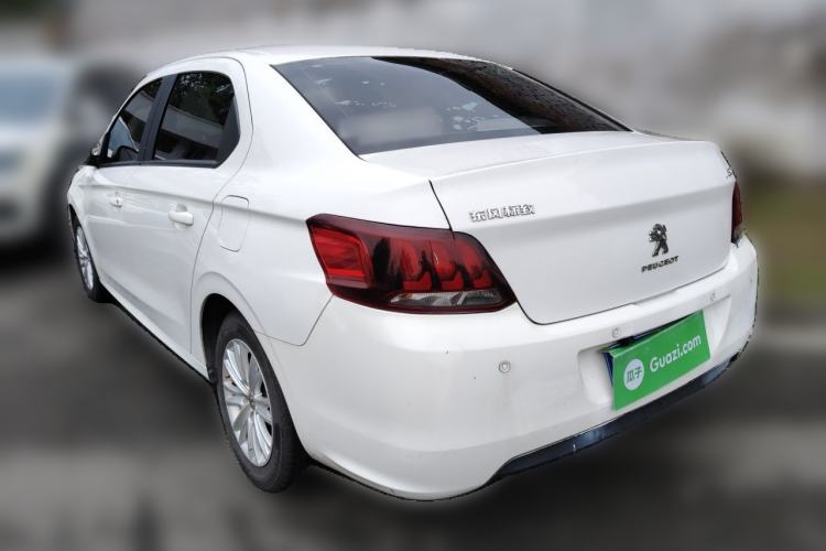 Used Peugeot 301 2017 1.6L Manual Comfort Edition Rear Left 45 Deg